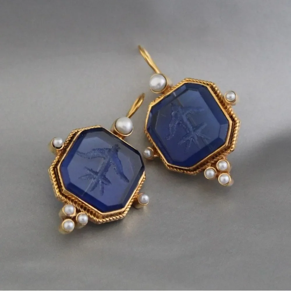 Pearl Drop Earrings #2427